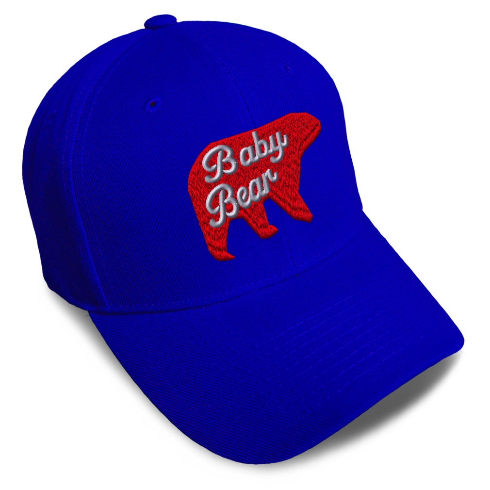 Baseball Cap Baby Bear Acrylic Animal Newborn Dad Hats for Men & Women 1 Size - Picture 30 of 43
