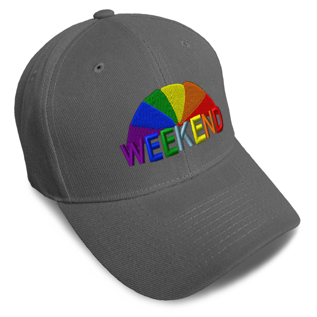 Baseball Cap Weekend Style B Sunday Relax Dad Hats for Men & Women 1 Size - Picture 38 of 43