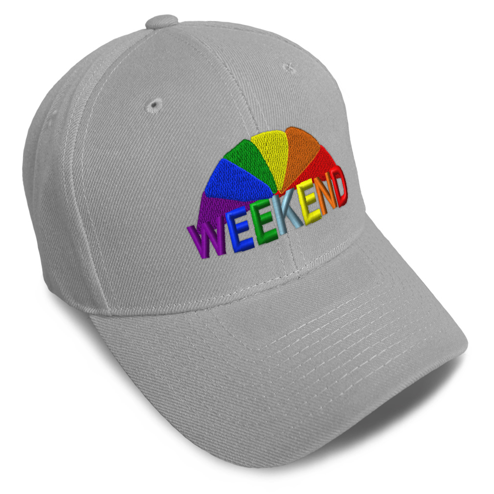 Baseball Cap Weekend Style B Sunday Relax Dad Hats for Men & Women 1 Size - Picture 12 of 43