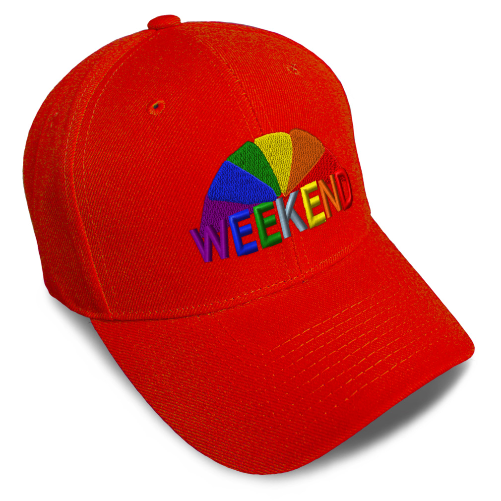 Baseball Cap Weekend Style B Sunday Relax Dad Hats for Men & Women 1 Size - Picture 28 of 43