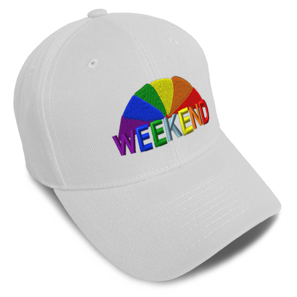 Baseball Cap Weekend Style B Sunday Relax Dad Hats for Men & Women 1 Size - Picture 34 of 43
