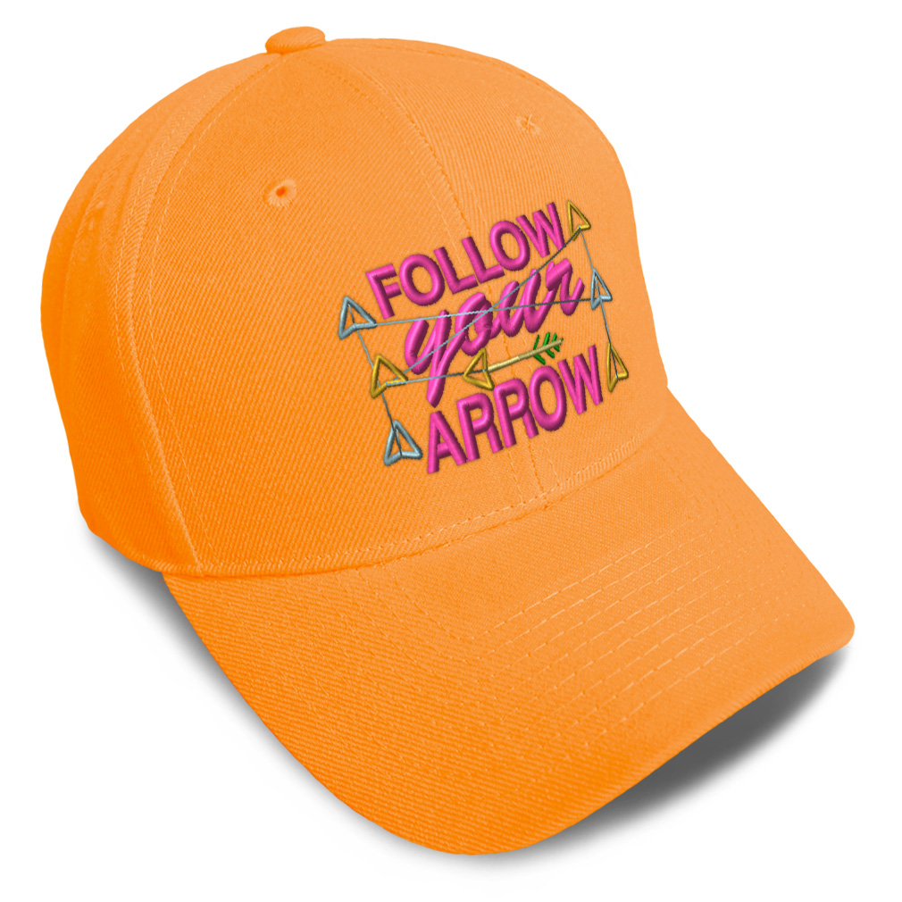 Baseball Cap Follow Your Arrow Style B Course Idea Dad Hats for Men & Women - Picture 24 of 43