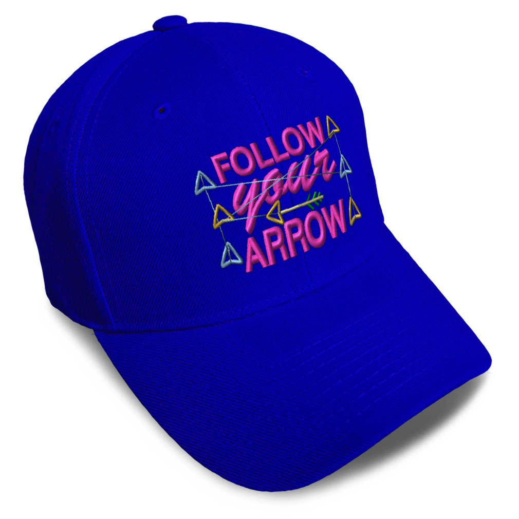 Baseball Cap Follow Your Arrow Style B Course Idea Dad Hats for Men & Women - Picture 30 of 43