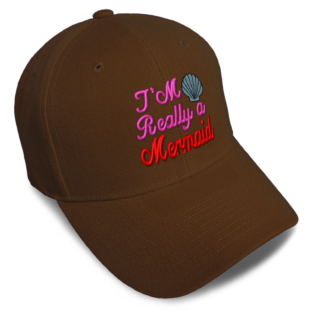 Baseball Cap I'M Really A Mermaid Siren Beauty Dad Hats for Men & Women 1 Size - Picture 8 of 43