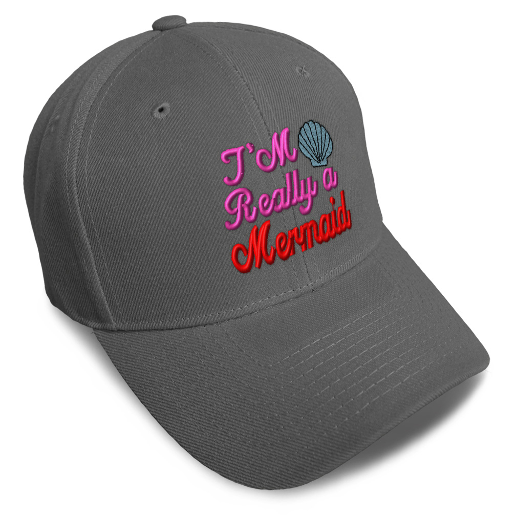 Baseball Cap I'M Really A Mermaid Siren Beauty Dad Hats for Men & Women 1 Size - Picture 38 of 43