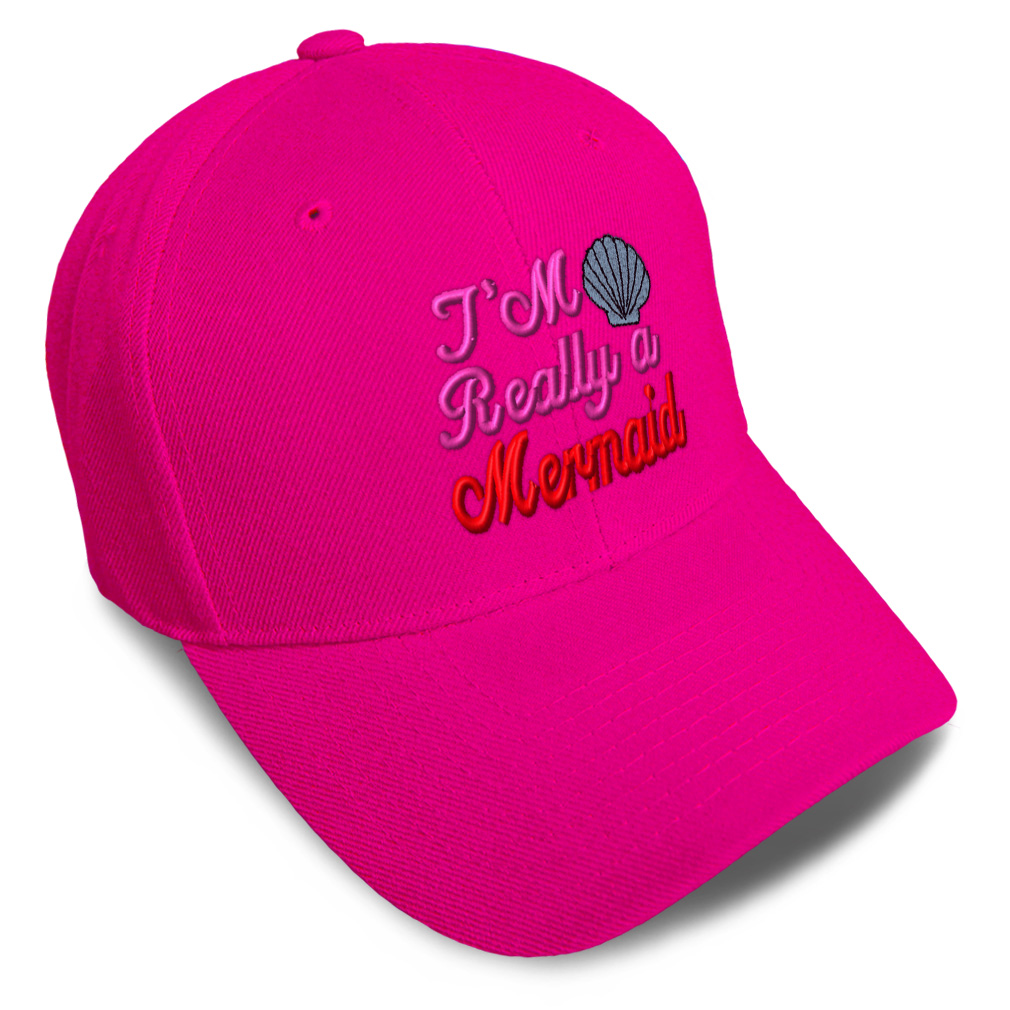 Baseball Cap I'M Really A Mermaid Siren Beauty Dad Hats for Men & Women 1 Size - Picture 14 of 43