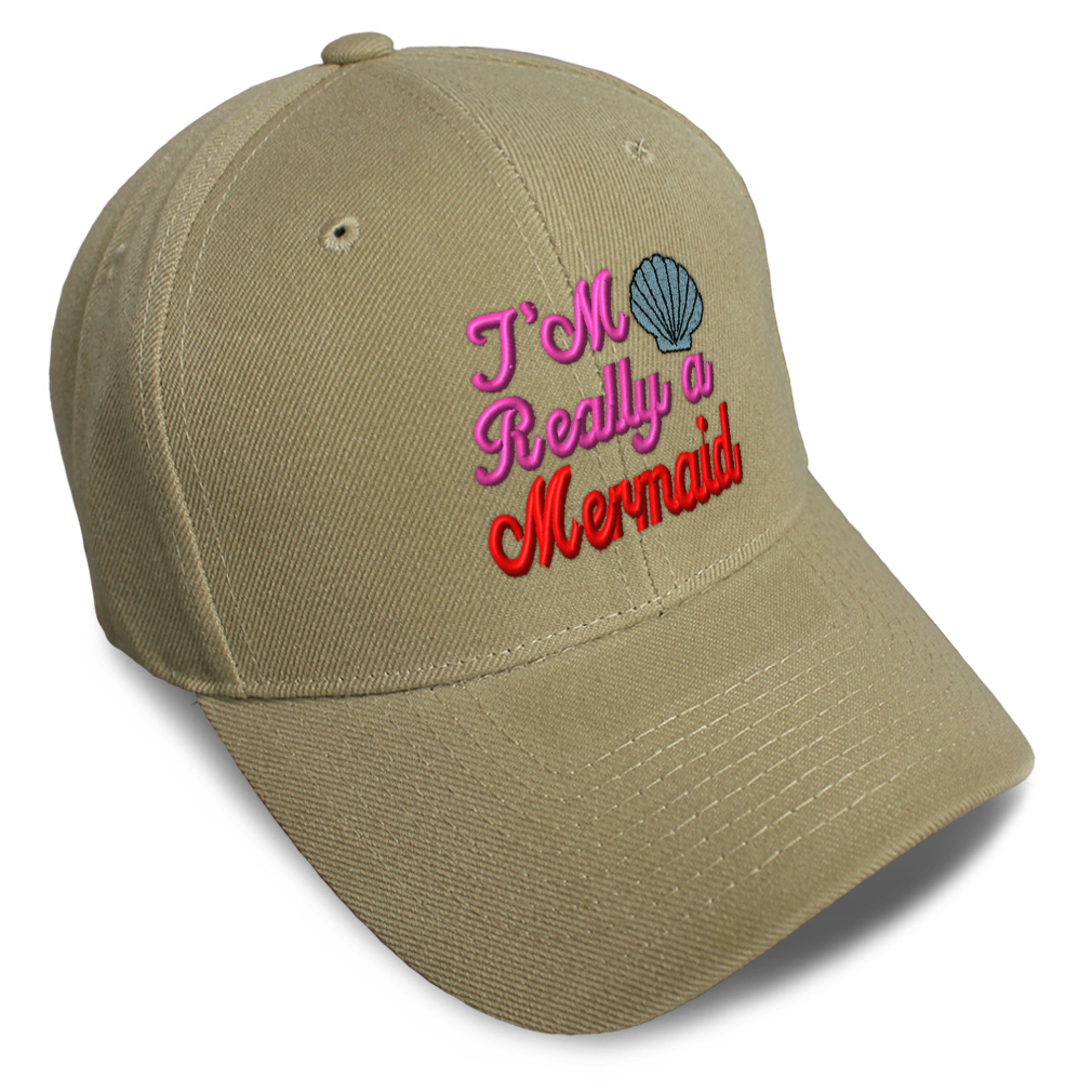 Baseball Cap I'M Really A Mermaid Siren Beauty Dad Hats for Men & Women 1 Size - Picture 16 of 43