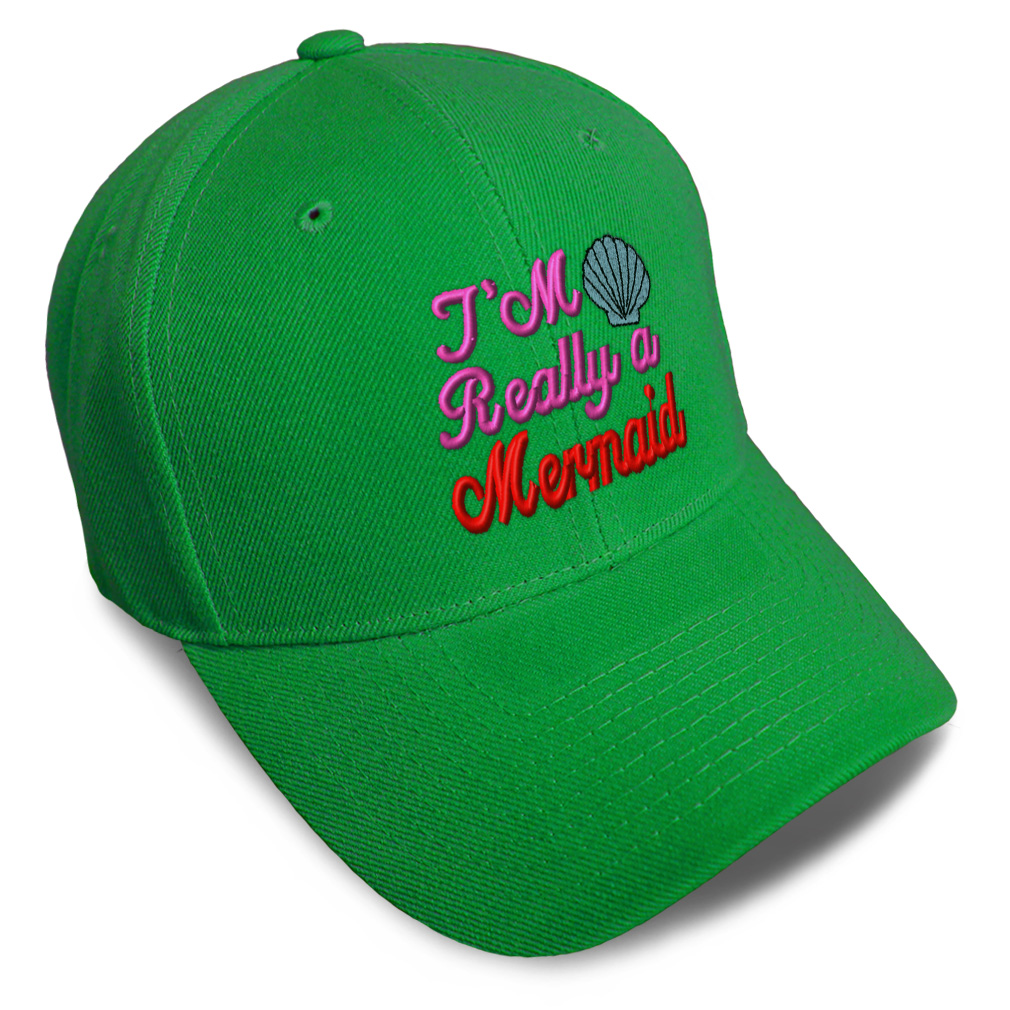 Baseball Cap I'M Really A Mermaid Siren Beauty Dad Hats for Men & Women 1 Size - Picture 18 of 43
