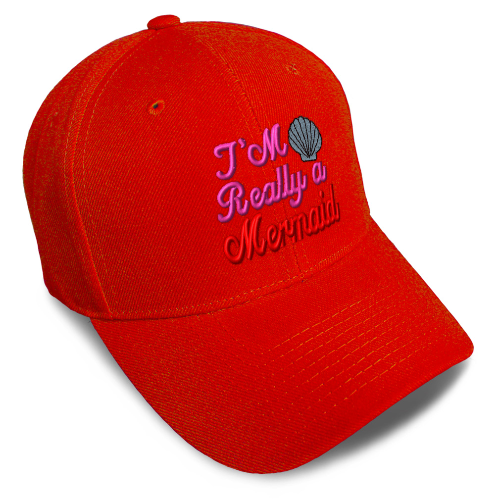 Baseball Cap I'M Really A Mermaid Siren Beauty Dad Hats for Men & Women 1 Size - Picture 28 of 43
