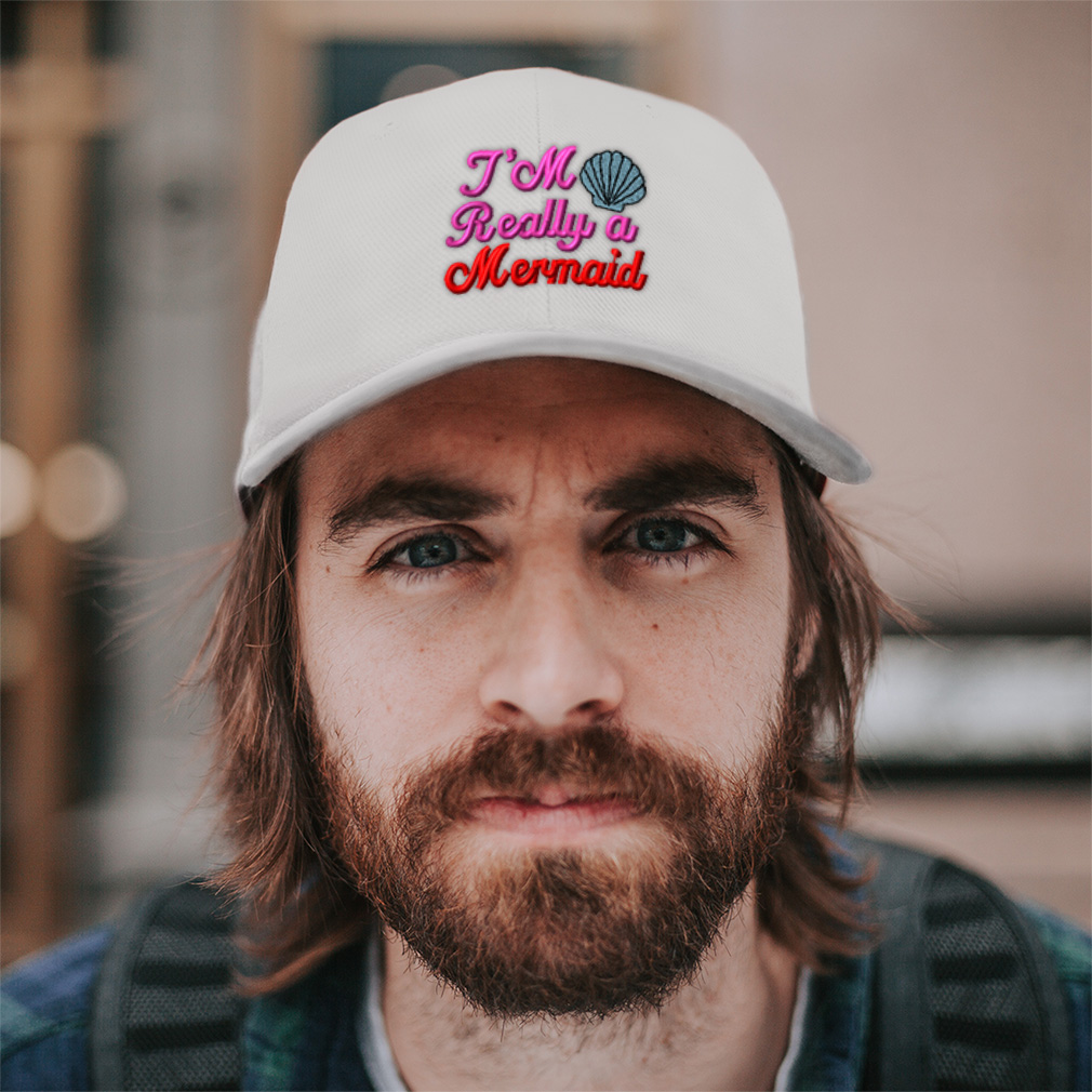 Baseball Cap I'M Really A Mermaid Siren Beauty Dad Hats for Men & Women 1 Size - Picture 3 of 43