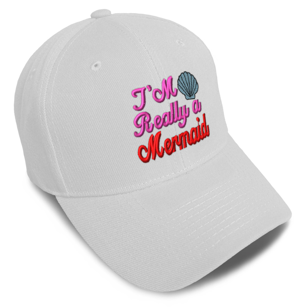 Baseball Cap I'M Really A Mermaid Siren Beauty Dad Hats for Men & Women 1 Size - Picture 34 of 43