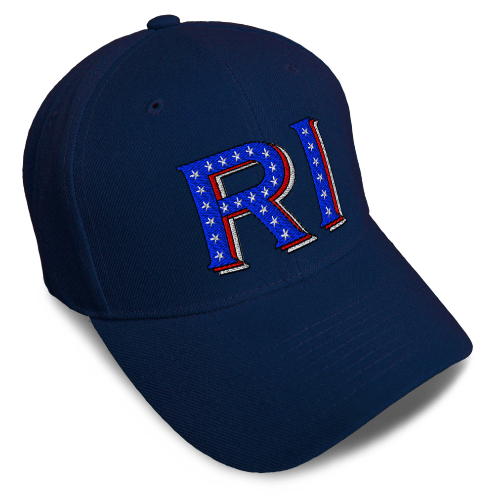 Blue Flag Stars State America Dad Hats 