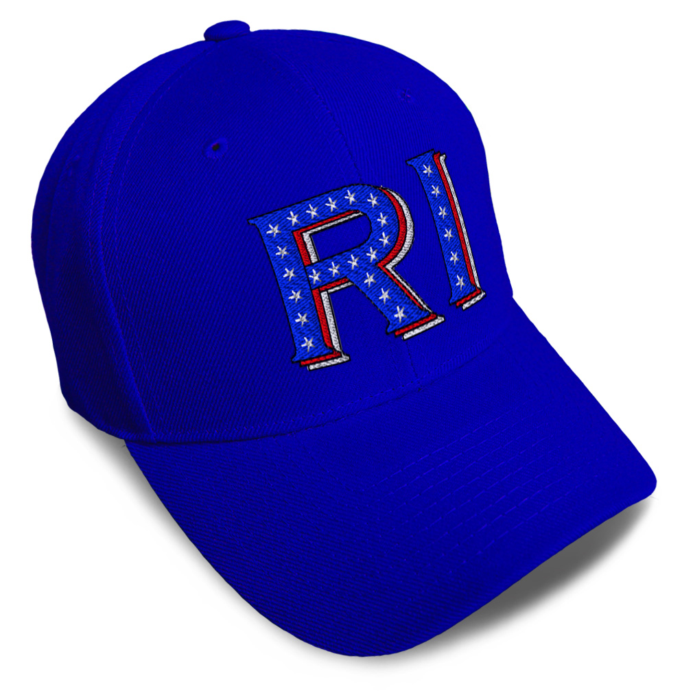 Blue Flag Stars State America Dad Hats 