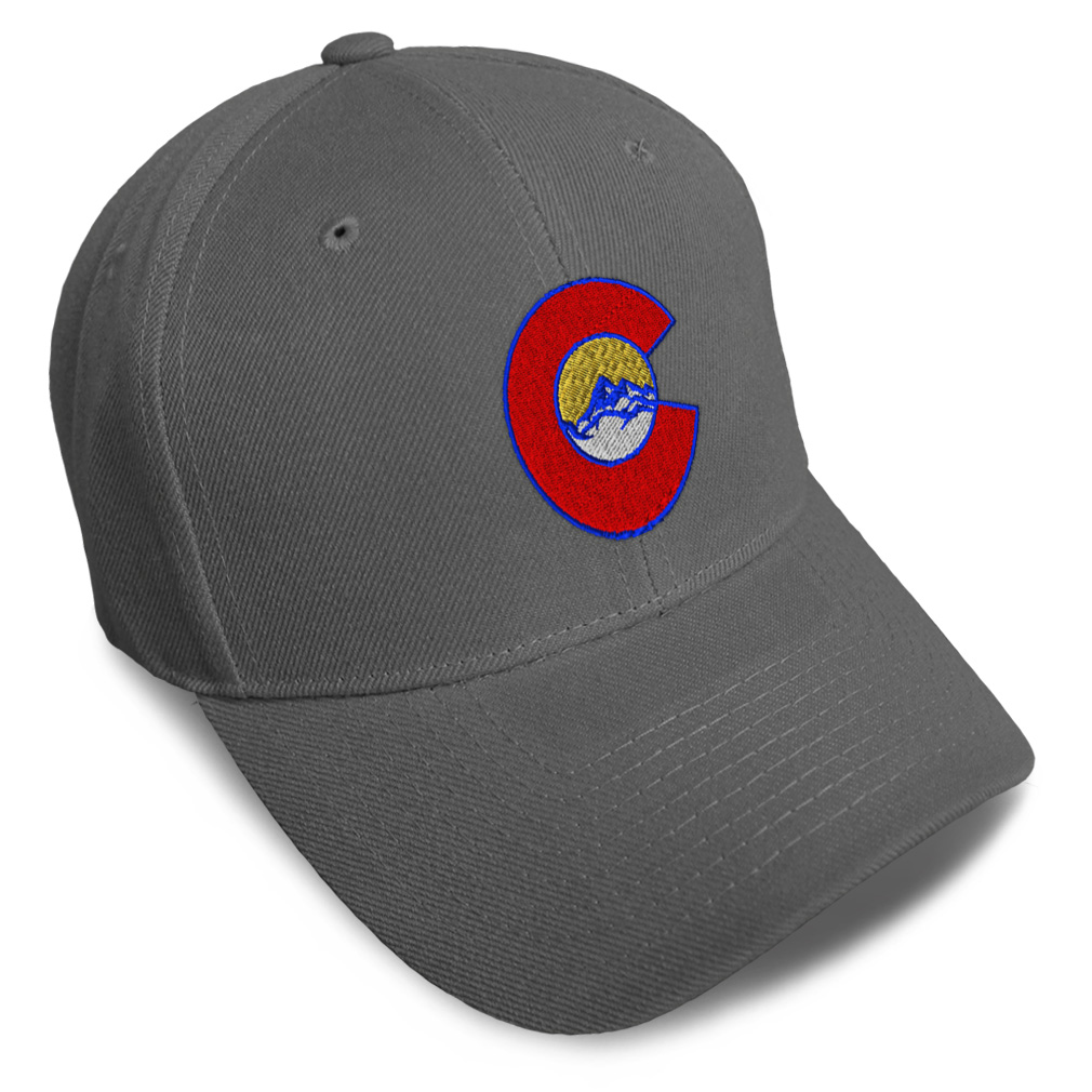 Baseball Cap Colorado Flag Style 2 Embroidery Dad Hats for Men & Women 1 Size - Picture 38 of 41