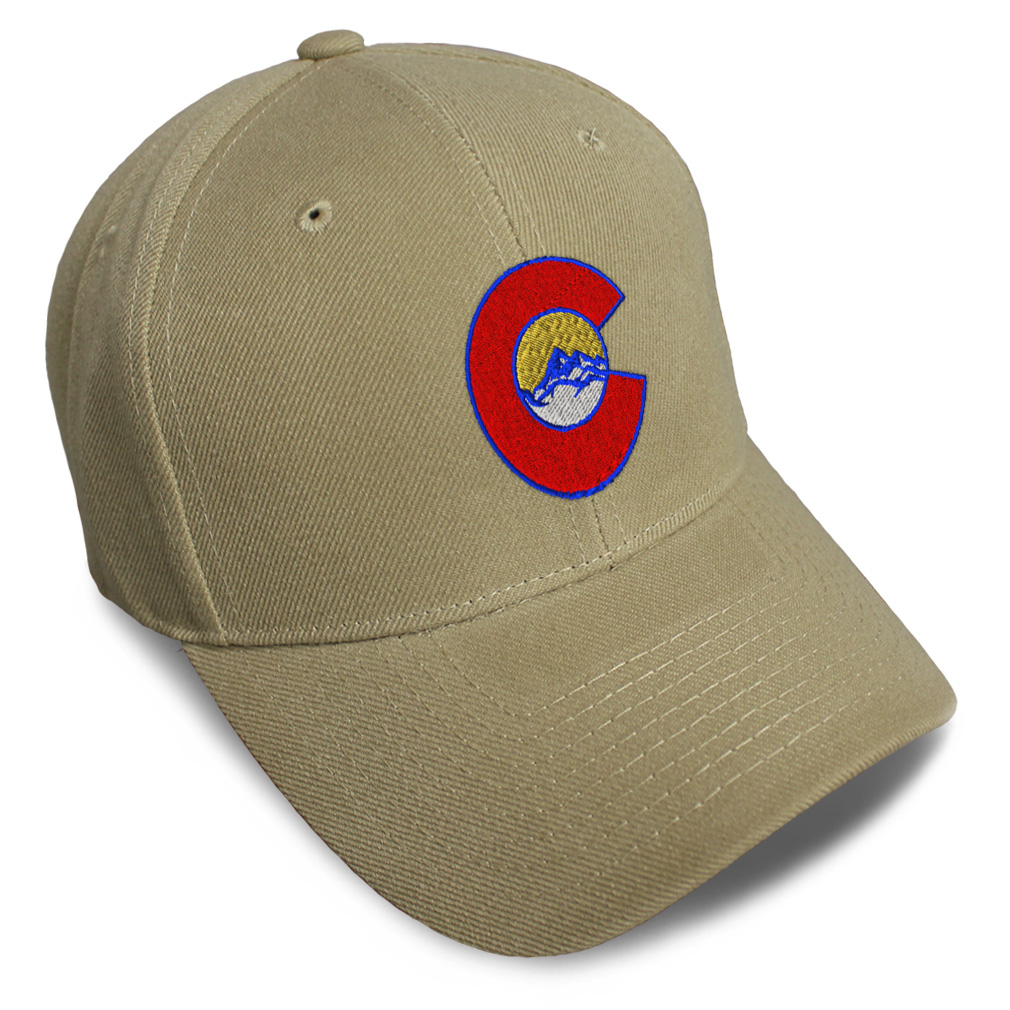 Baseball Cap Colorado Flag Style 2 Embroidery Dad Hats for Men & Women 1 Size - Picture 16 of 41