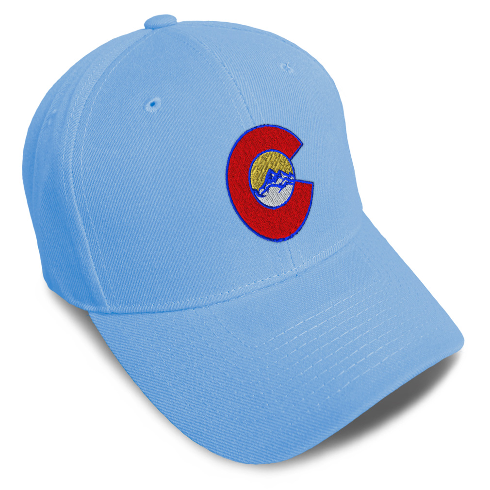 Baseball Cap Colorado Flag Style 2 Embroidery Dad Hats for Men & Women 1 Size - Picture 20 of 41