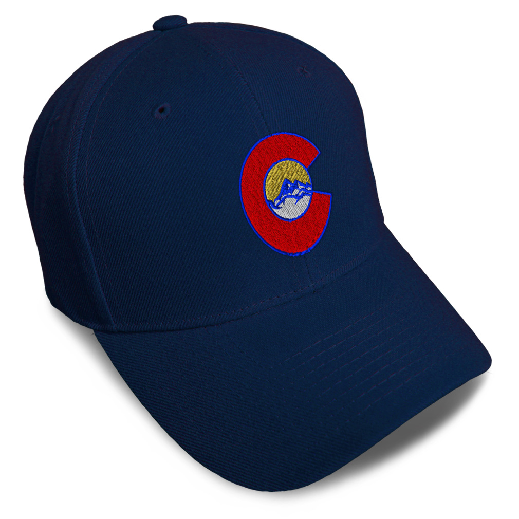 Baseball Cap Colorado Flag Style 2 Embroidery Dad Hats for Men & Women 1 Size - Picture 22 of 41