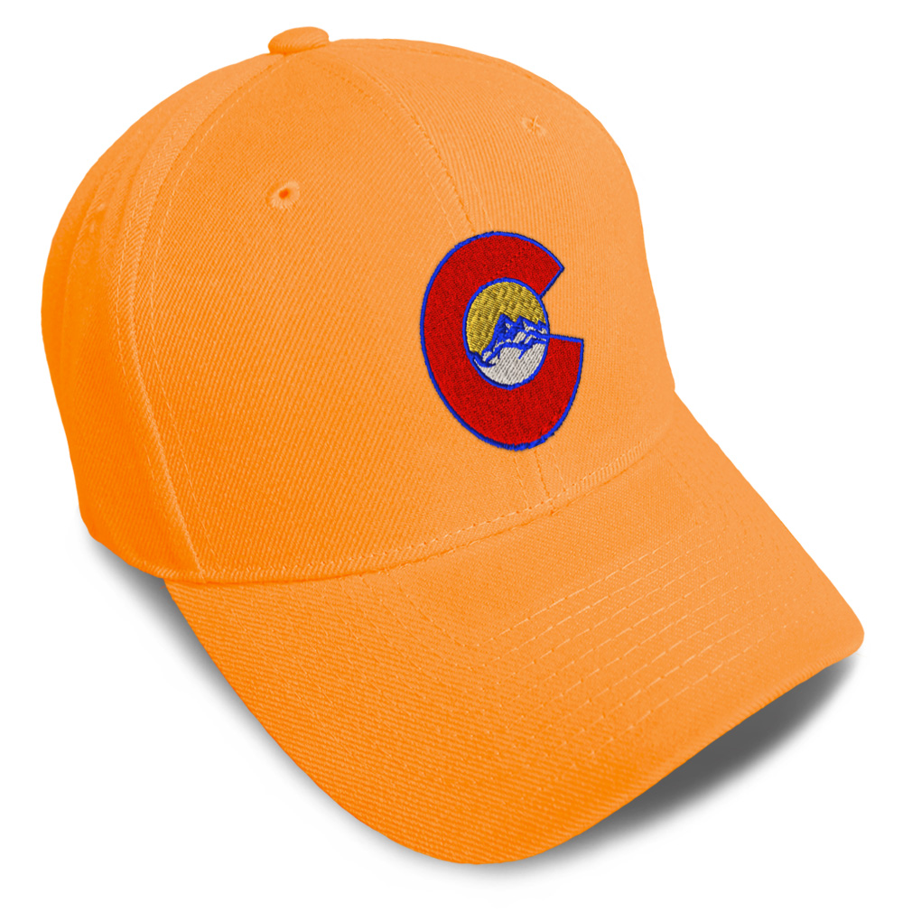 Baseball Cap Colorado Flag Style 2 Embroidery Dad Hats for Men & Women 1 Size - Picture 24 of 41