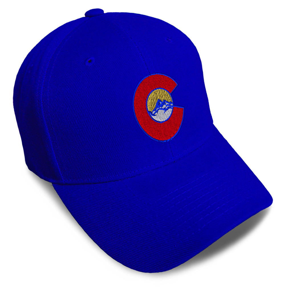 Baseball Cap Colorado Flag Style 2 Embroidery Dad Hats for Men & Women 1 Size - Picture 30 of 41