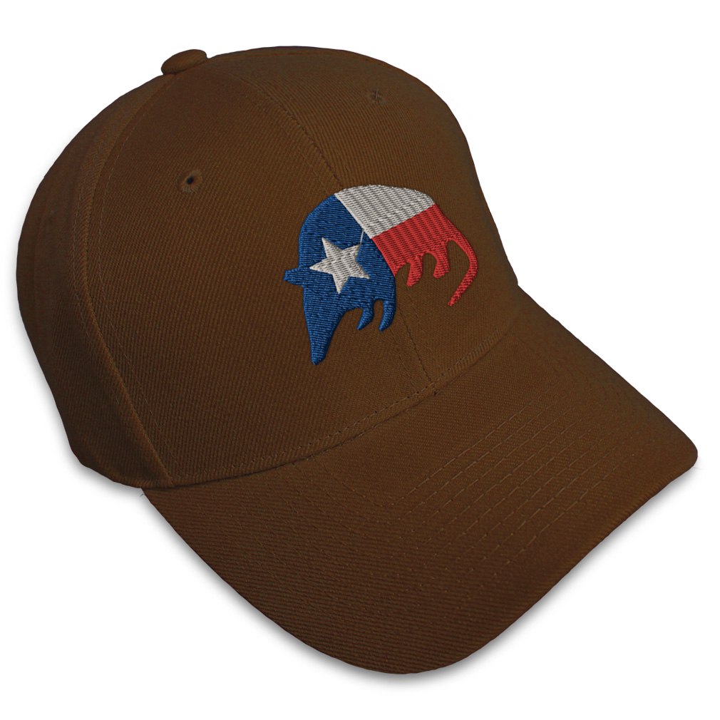 Baseball Cap Armadillo Texas Flag Embroidery Dad Hats for Men & Women 1 Size - Picture 8 of 41