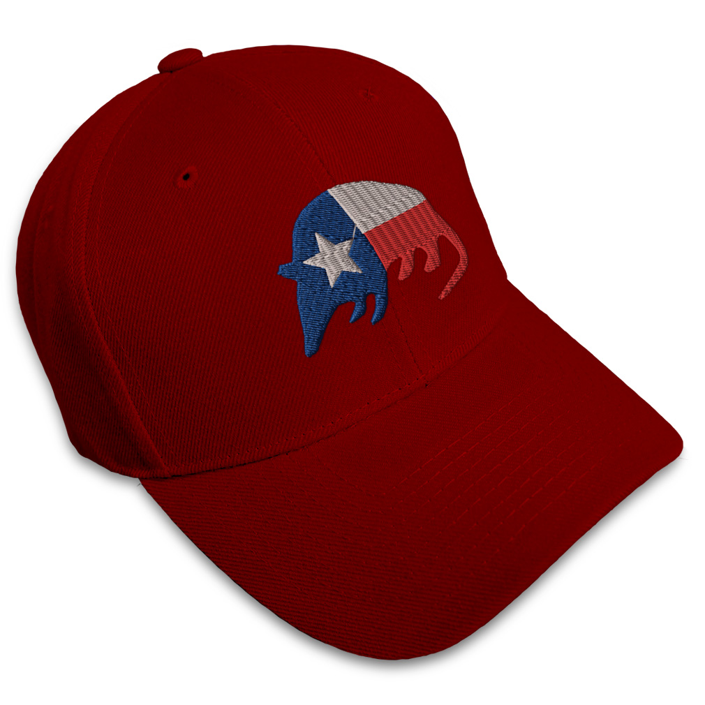 Baseball Cap Armadillo Texas Flag Embroidery Dad Hats for Men & Women 1 Size - Picture 36 of 41