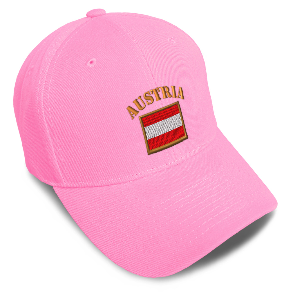 Fan-o-menal Textiles Baseball Avec Broderie Drapeau Autriche 68012