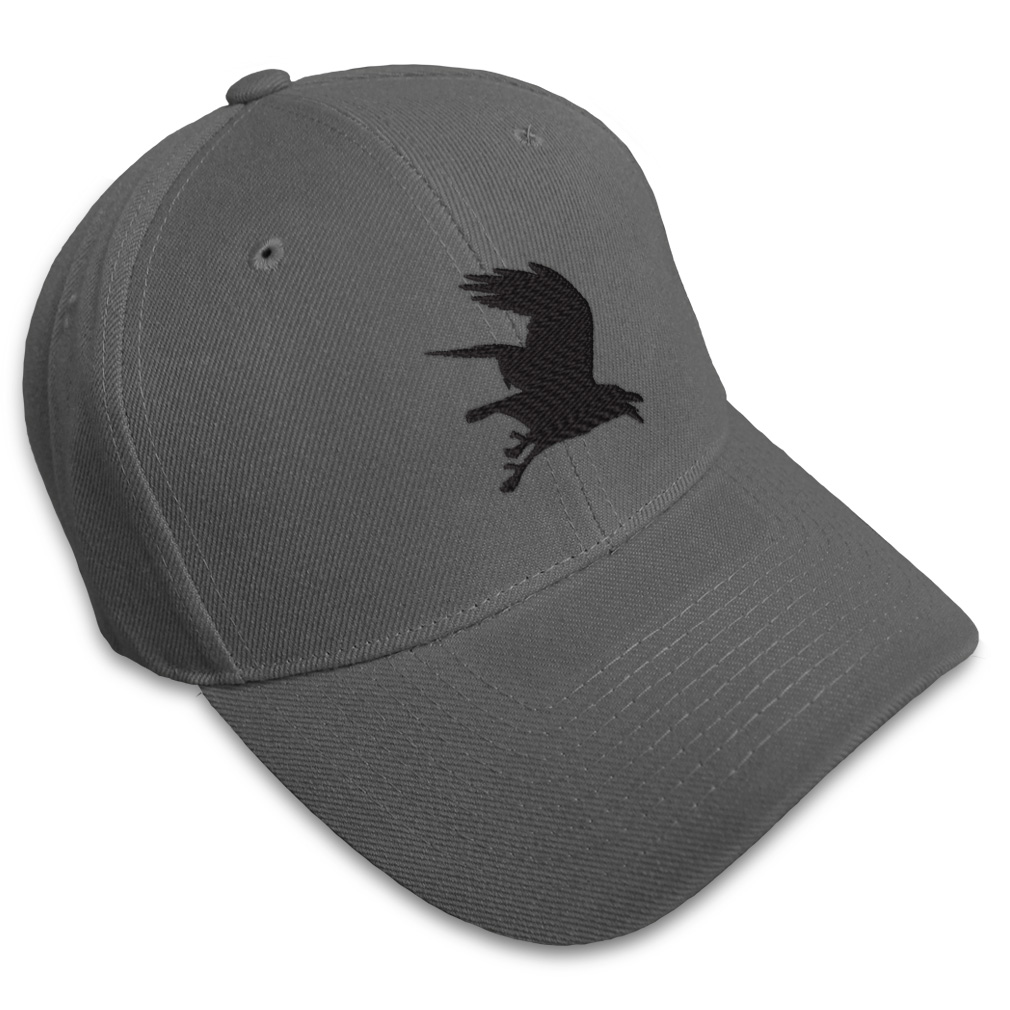 Baseball Cap Crow B Embroidery Dad Hats for Men & Women Strap Closure 1 Size - Picture 38 of 41