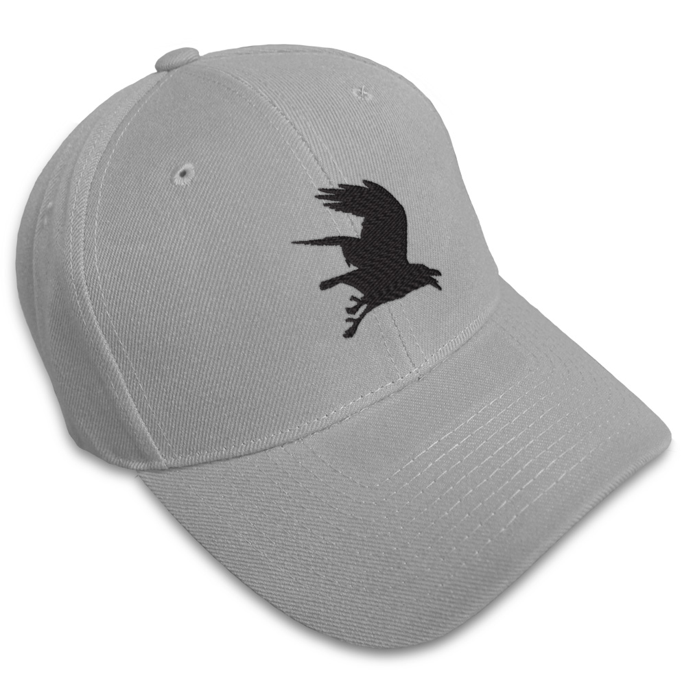 Baseball Cap Crow B Embroidery Dad Hats for Men & Women Strap Closure 1 Size - Picture 12 of 41