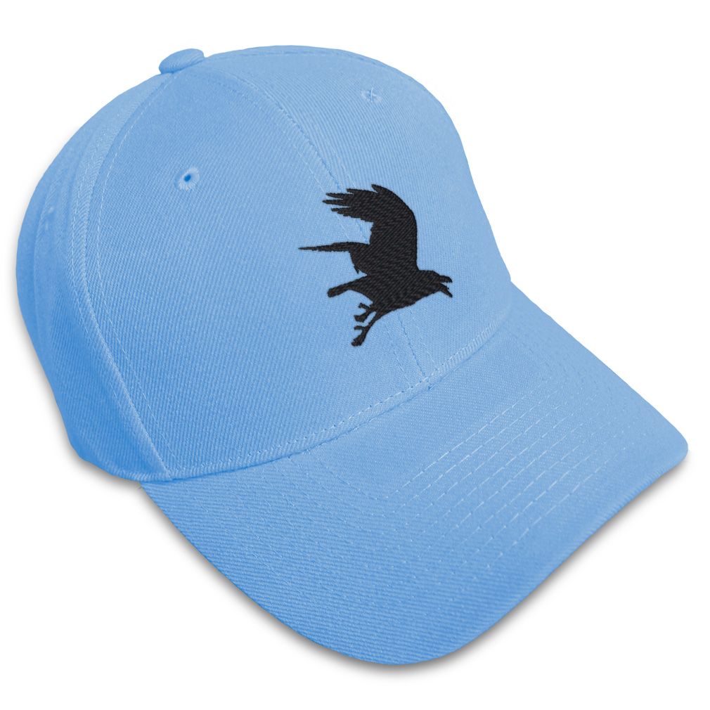 Baseball Cap Crow B Embroidery Dad Hats for Men & Women Strap Closure 1 Size - Picture 20 of 41