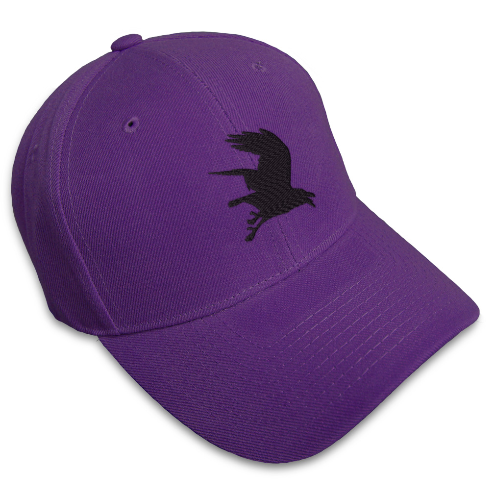 Baseball Cap Crow B Embroidery Dad Hats for Men & Women Strap Closure 1 Size - Picture 26 of 41