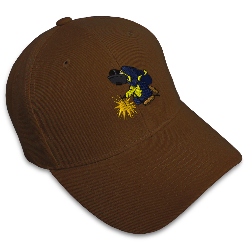 Baseball Cap Welder Occupation A Embroidery Dad Hats for Men & Women 1 Size - Picture 8 of 41