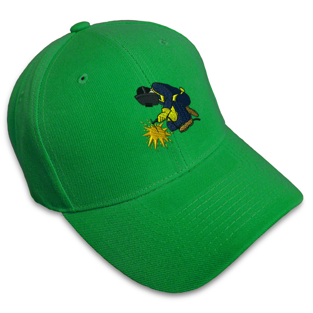 Baseball Cap Welder Occupation A Embroidery Dad Hats for Men & Women 1 Size - Picture 18 of 41