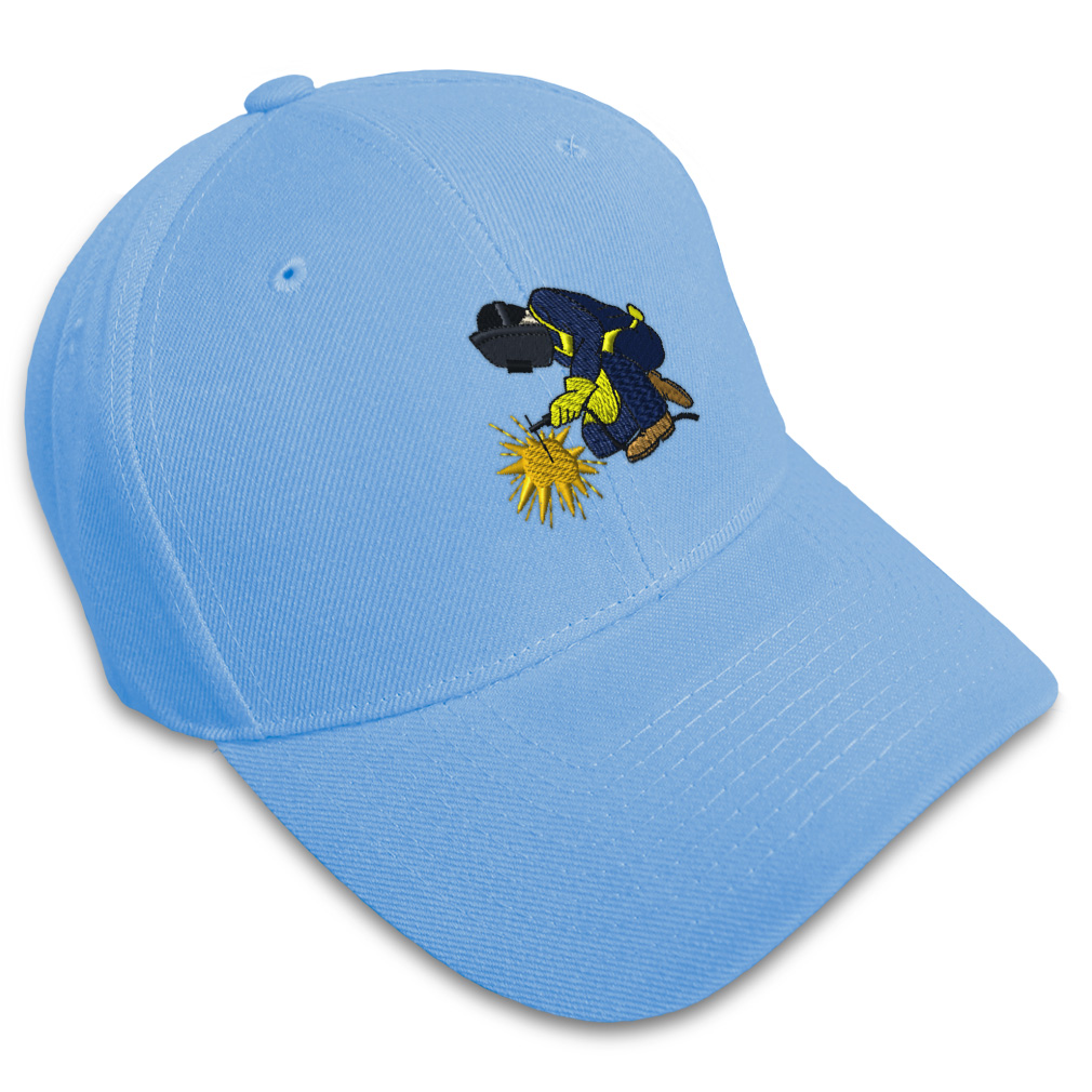 Baseball Cap Welder Occupation A Embroidery Dad Hats for Men & Women 1 Size - Picture 20 of 41