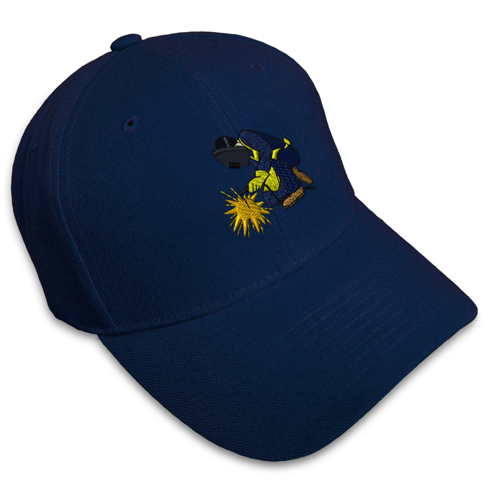 Baseball Cap Welder Occupation A Embroidery Dad Hats for Men & Women 1 Size - Picture 22 of 41