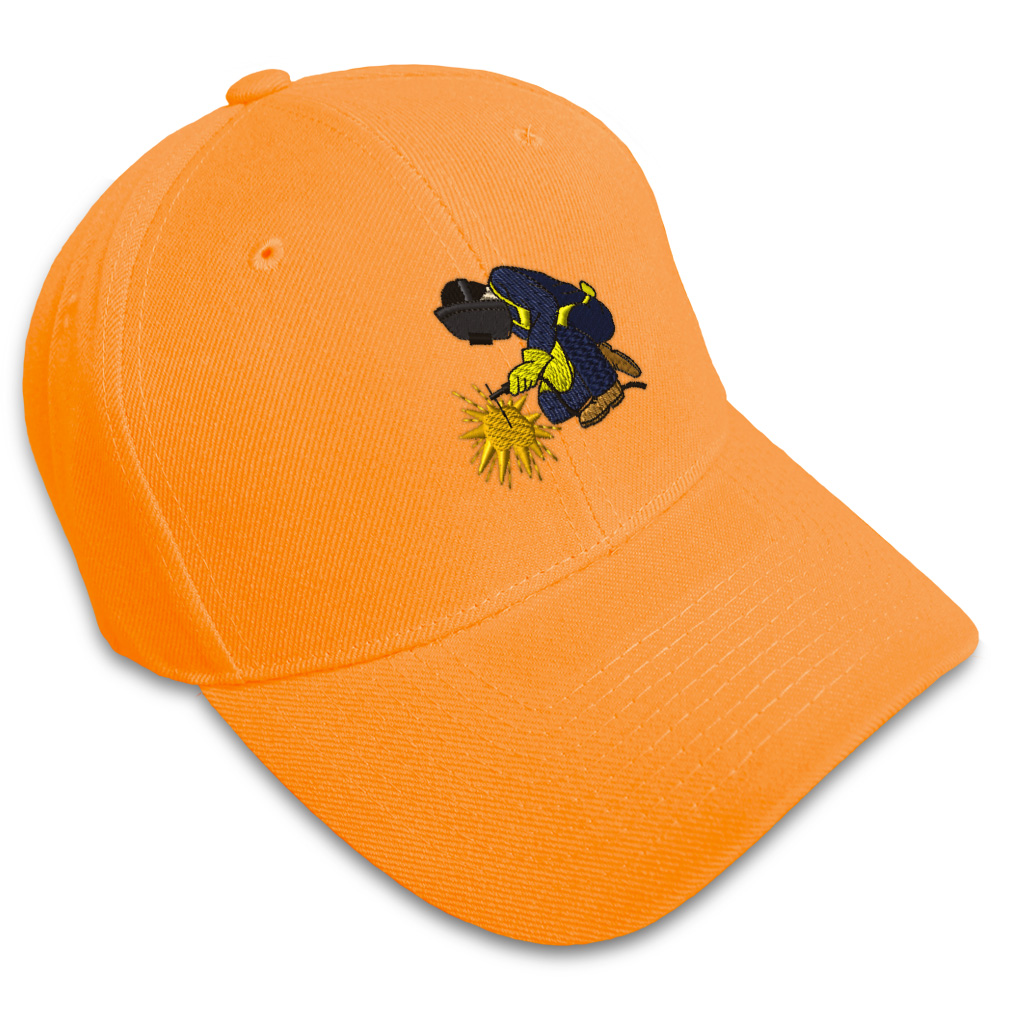 Baseball Cap Welder Occupation A Embroidery Dad Hats for Men & Women 1 Size - Picture 24 of 41