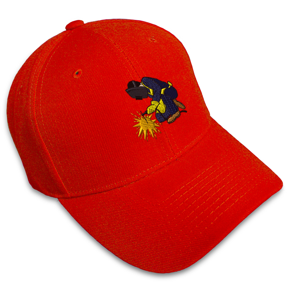 Baseball Cap Welder Occupation A Embroidery Dad Hats for Men & Women 1 Size - Picture 28 of 41