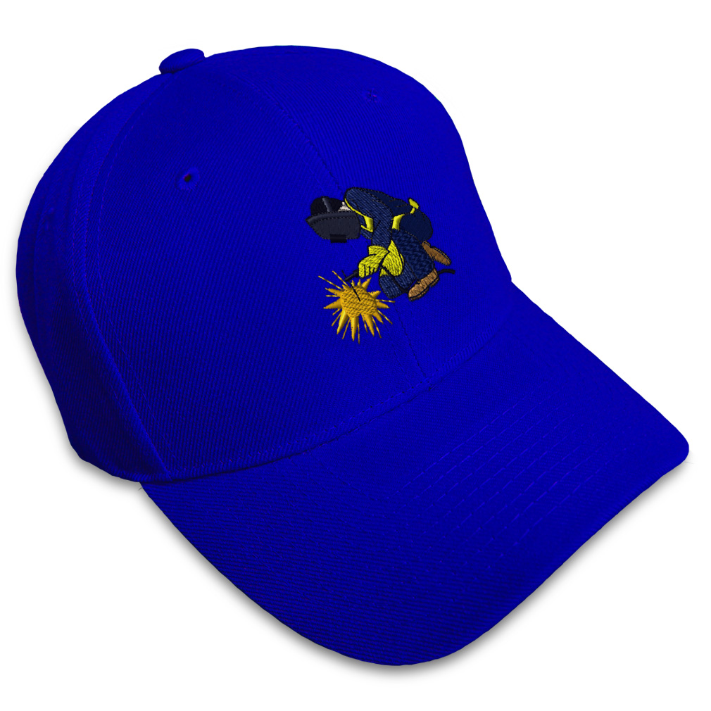 Baseball Cap Welder Occupation A Embroidery Dad Hats for Men & Women 1 Size - Picture 30 of 41