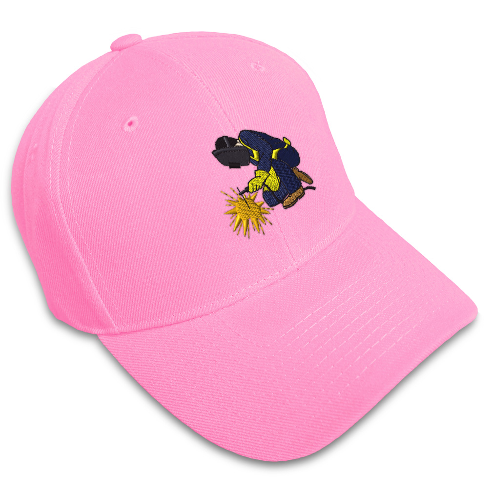 Baseball Cap Welder Occupation A Embroidery Dad Hats for Men & Women 1 Size - Picture 32 of 41