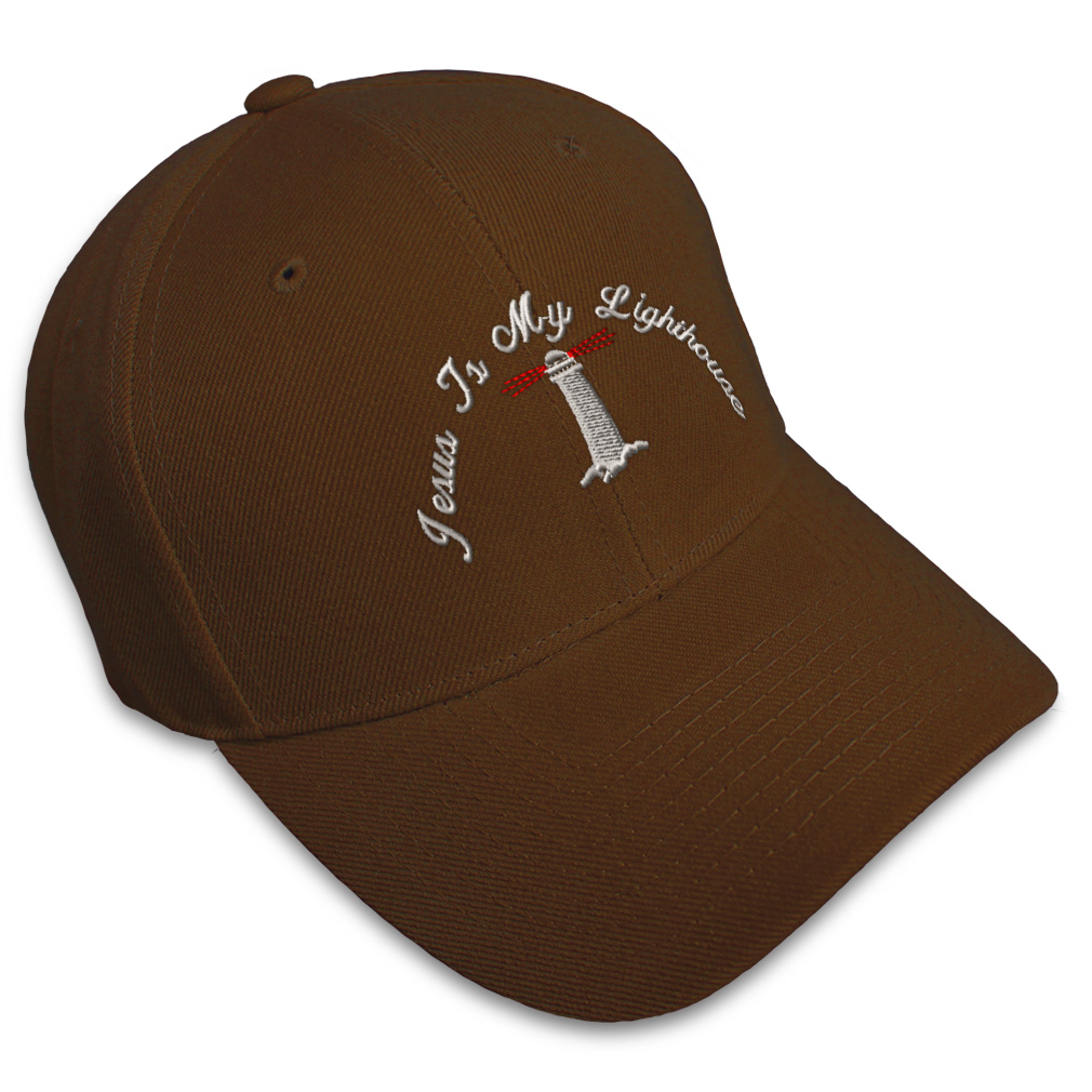 Baseball Cap Jesus My Light House Embroidery Dad Hats for Men & Women 1 Size - Picture 8 of 41