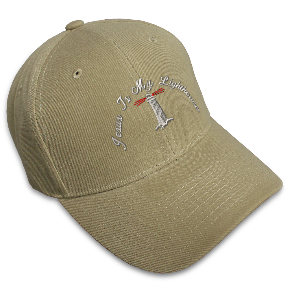 Baseball Cap Jesus My Light House Embroidery Dad Hats for Men & Women 1 Size - Picture 16 of 41