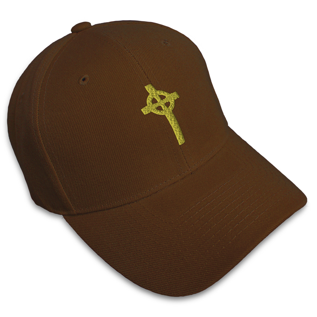 Baseball Cap Celtic Cross A Embroidery Acrylic Dad Hats for Men & Women 1 Size - Picture 8 of 41