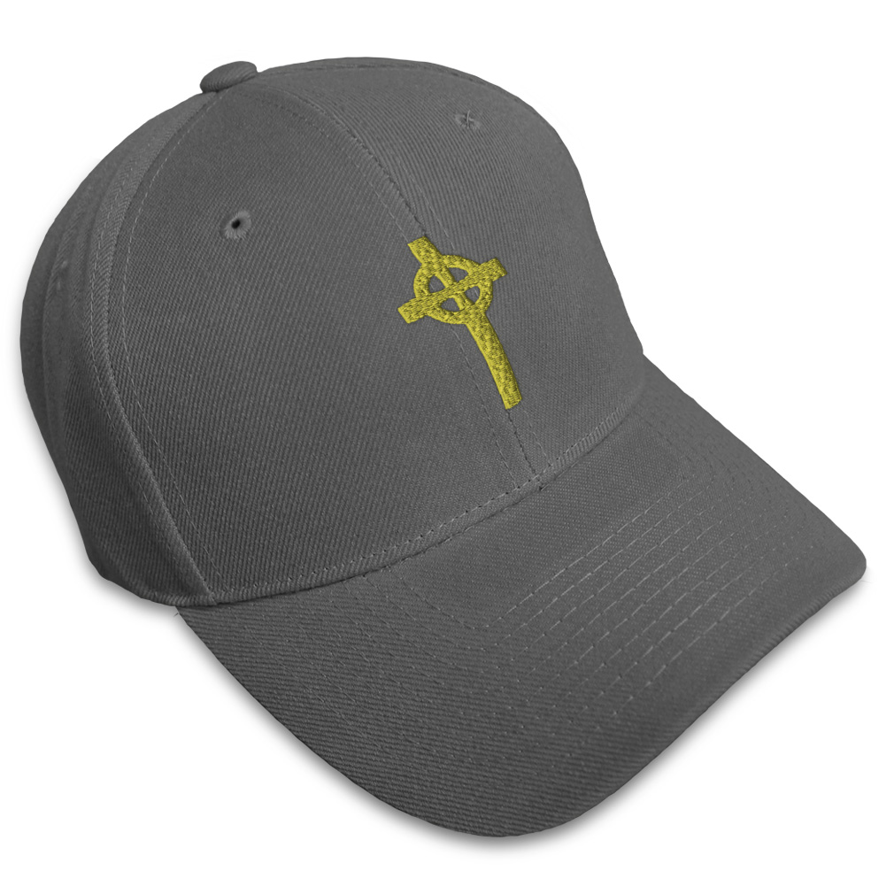 Baseball Cap Celtic Cross A Embroidery Acrylic Dad Hats for Men & Women 1 Size - Picture 38 of 41