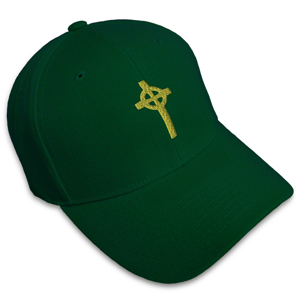 Baseball Cap Celtic Cross A Embroidery Acrylic Dad Hats for Men & Women 1 Size - Picture 10 of 41