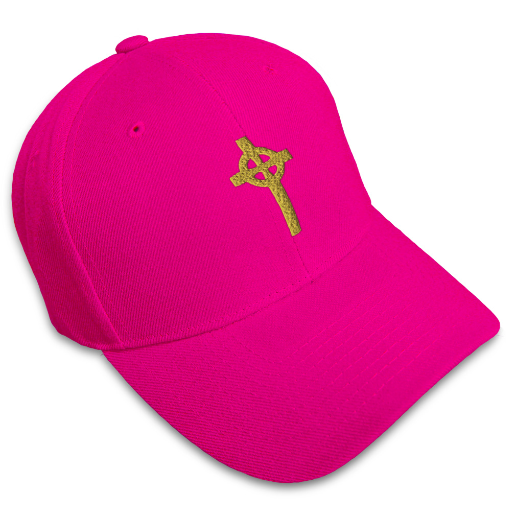 Baseball Cap Celtic Cross A Embroidery Acrylic Dad Hats for Men & Women 1 Size - Picture 14 of 41
