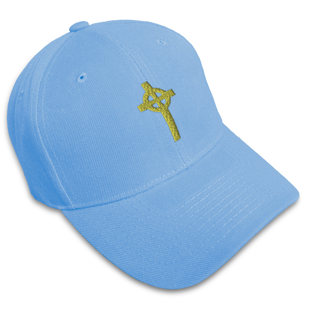 Baseball Cap Celtic Cross A Embroidery Acrylic Dad Hats for Men & Women 1 Size - Picture 20 of 41