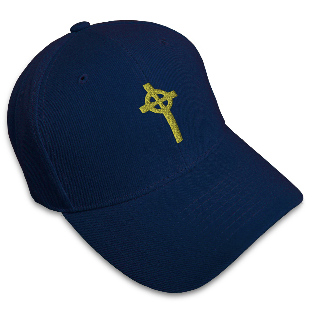 Baseball Cap Celtic Cross A Embroidery Acrylic Dad Hats for Men & Women 1 Size - Picture 22 of 41