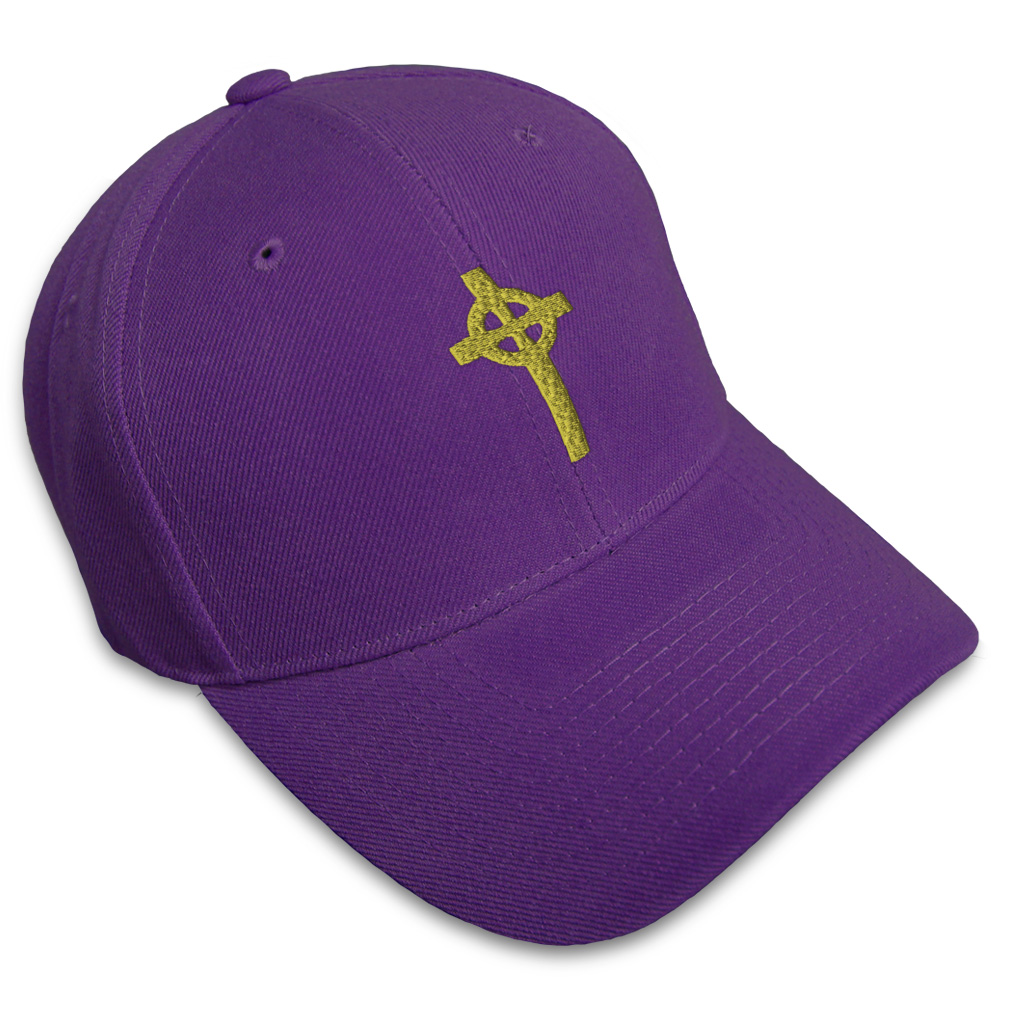 Baseball Cap Celtic Cross A Embroidery Acrylic Dad Hats for Men & Women 1 Size - Picture 26 of 41