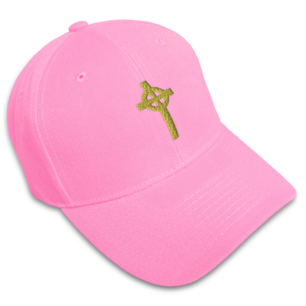Baseball Cap Celtic Cross A Embroidery Acrylic Dad Hats for Men & Women 1 Size - Picture 32 of 41