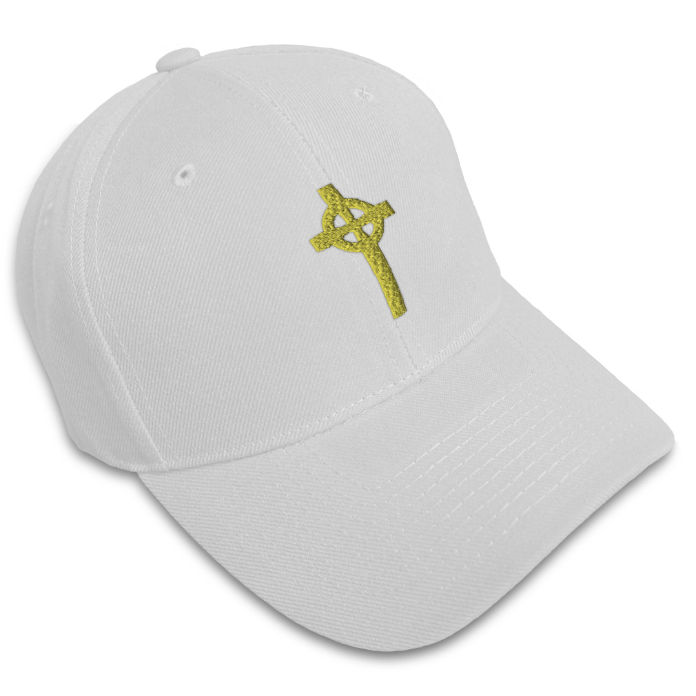Baseball Cap Celtic Cross A Embroidery Acrylic Dad Hats for Men & Women 1 Size - Picture 34 of 41
