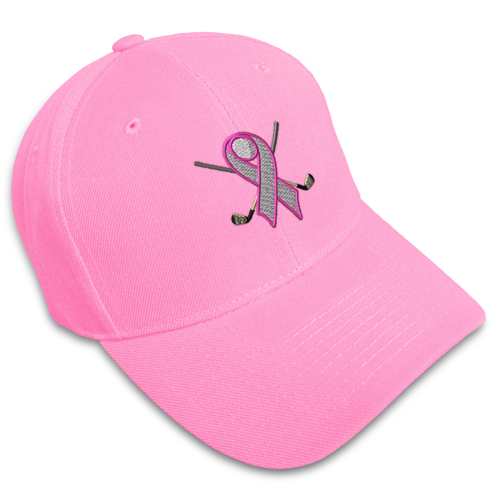 Baseball Cap Sport Golf Cancer Pink 